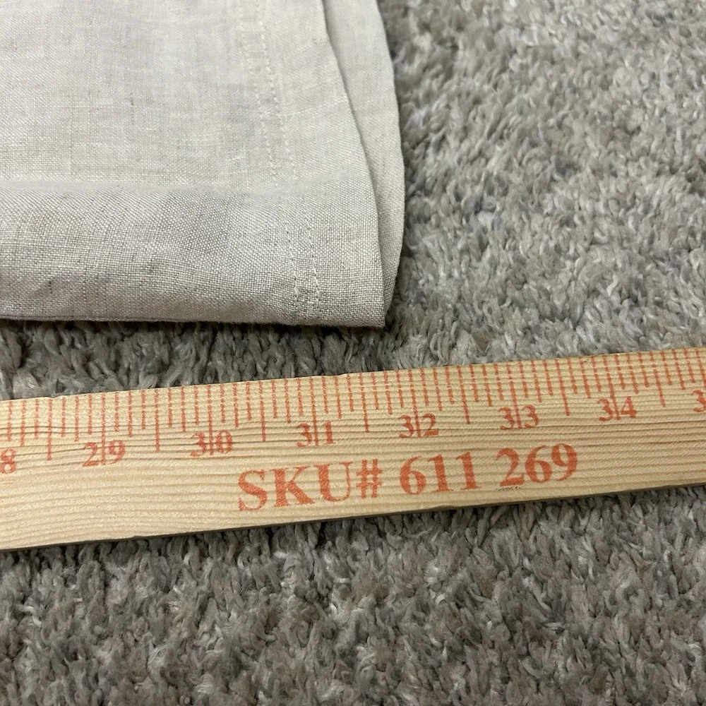 Tommy Bahama Linen‎ Cargo Pants Mens Large 42X32 Gray Drawstring Relax Light